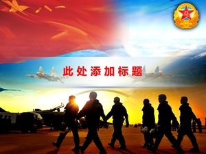 Yingzishuang Pilot Luftwaffe Arbeit Zusammenfassung Bericht ppt Vorlage