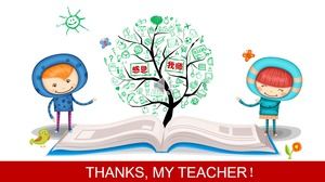ขอบคุณพระเจ้าที่ครูของฉันจดจำเทมเพลต ppt วันขอบคุณพระเจ้าของอาจารย์ที่ผ่านมา