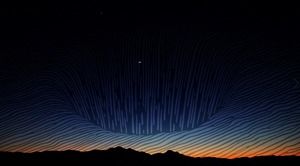 Due belle immagini del fondo del cielo stellato PPT