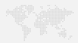 灰色の世界地図ビットマップPPT背景画像