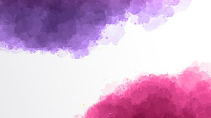 紫色粉红色艺术渲染PPT背景图片