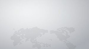 Матричный фон с серой картой мира PPT фоновый рисунок