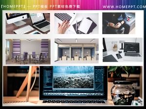 7 business office PPT resimleri