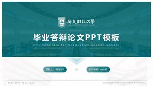 Ogólny szablon ppt do obrony pracy magisterskiej na Uniwersytecie Finansów i Ekonomii w Guangdong