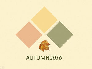 Latar belakang pola kain garis daun mati musim gugur elegan dan mulia musim gugur template ppt tema