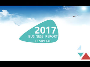 2017 ملخص تقرير الأعمال العملي في الغلاف الجوي ونموذج PPT لخطة العمل (النسخة الكاملة)