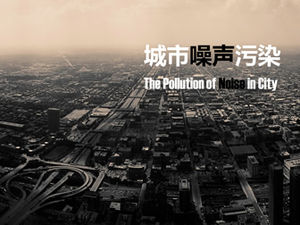 التلوث الضوضائي الحضري التلوث البدني مقدمة قالب باور بوينت