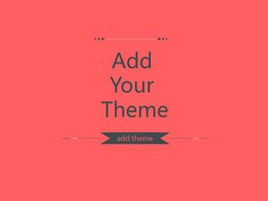 Super simple fashion simple ppt template