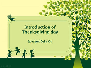 Thanksgiving Customs Jeu de Thanksgiving Introduction de Thanksgiving Modèle ppt