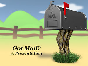 Шаблон письма почтового ящика mailppt