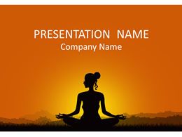 Template ppt yoga