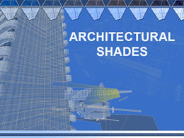 Dessins de conception architecturale-modèle PPT pour l'industrie de la construction
