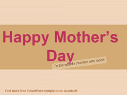Feliz Dia das Mães Modelo ppt do Dia das Mães