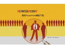Plantilla de PowerPoint - negocio amarillo Descargar