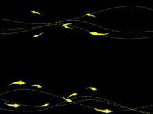 Descarga de plantilla de animación PPT de flecha de línea negra
