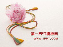 Download del modello PPT in stile cinese elegante e bello