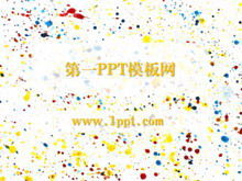 Download del modello PPT a colori di moda