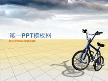 Unduhan template slideshow latar belakang sepeda