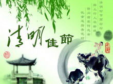 Download der PPT-Vorlage für das Ching Ming Festival
