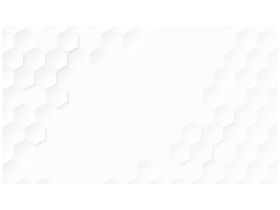 ثلاثة أشكال سداسية بيضاء تجمع بين صور خلفية PPT على شكل قرص العسل