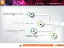 Bagan PPT profil perusahaan tiga dimensi mikro hijau Daquan