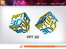 Descarga del paquete de diapositivas tridimensionales 3D