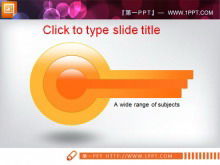 Netter Punkt-Kreis-Stil enthält PPT-Material-Download für Beziehungen
