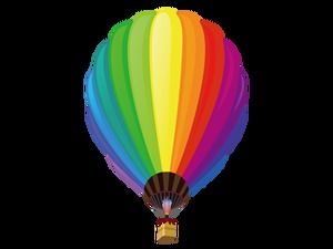 Coloridos globos aerostáticos en imágenes png de alta definición (53 fotos)