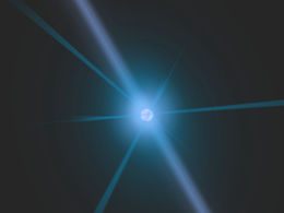 Template efek khusus sinar laser PPT