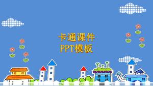 Baiyun Xiaohua Cartoon Talking Courseware Szablon PPT