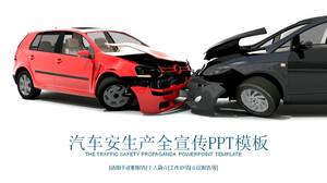 Car safety promotion ppt template