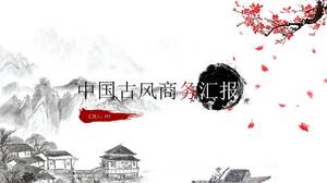 Chinese taste ancient style ppt template