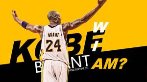 Templat ppt pemain olahraga Kobe Bryant