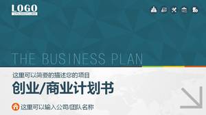 PPT-Vorlage für Unternehmer-Businessplan