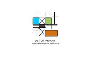 심플하고 독창적 인 깨끗한 디자인 보고서 ppt 템플릿