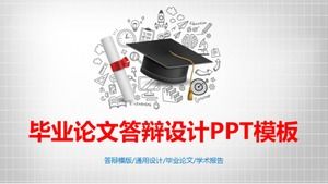 Graduation szablon projektu obrony pracy PPT