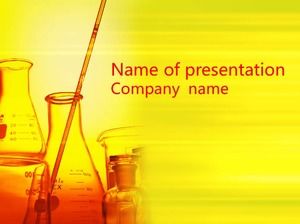 Plantilla PPT de cursos de enseñanza de la industria química de la escuela secundaria