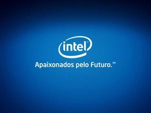Plantilla PPT de promoción de sentido de tecnología Intel