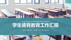 Baixar Relatório de Trabalho de Educação Moral do Aluno PPT