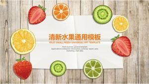 Fresh wooden background fruit colorful universal template