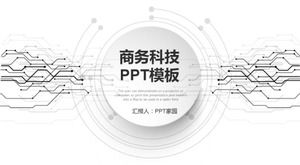 Download do modelo de PPT de tecnologia de negócios