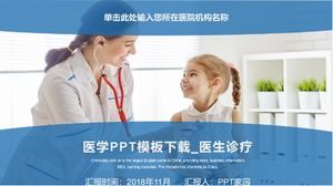 Download do modelo de PPT médico_Diagnóstico e tratamento médico