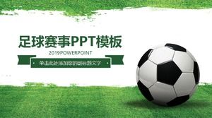 Modelo de PPT de série de esportes - futebol estrangeiro
