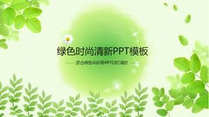 PPT-Vorlagenpaket für grünes Gras herunterladen