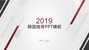 Download del modello PPT di affari coreani