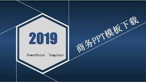 Download del modello PPT aziendale (sfondo blu)