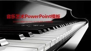 Musikkunst Powerpoint-Vorlage kostenlos herunterladen