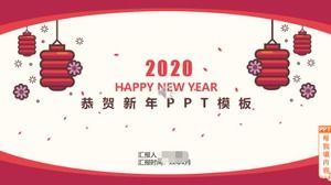 Gratulacje z okazji noworocznego szablonu PPT (wzór 2012)