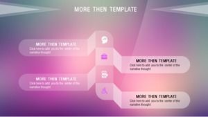 Dynamic ios style beautiful ppt template