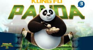 șablon ppt cu tema Kung Fu panda